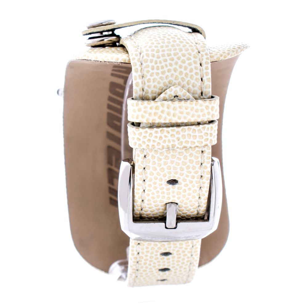 Chronotech Beige Leather Bracelet Watch