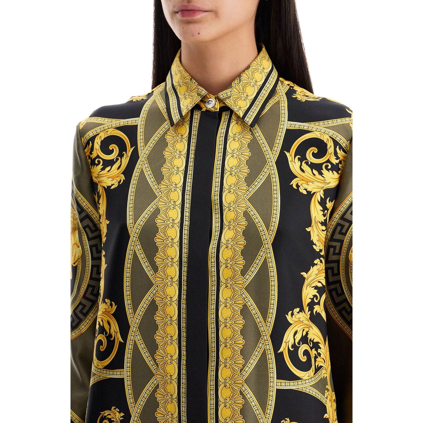 Versace silk shirt 'the cut of the gods Topwear Versace