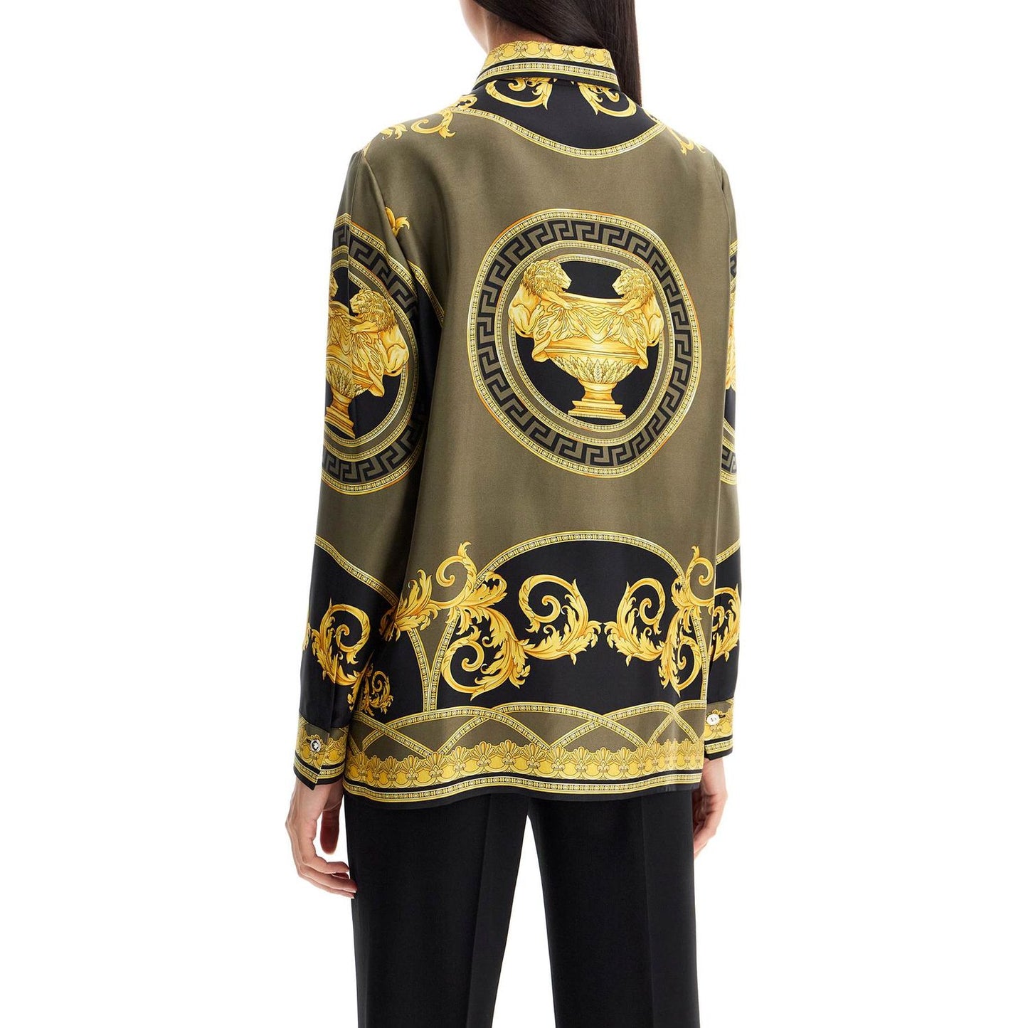 Versace silk shirt 'the cut of the gods Topwear Versace