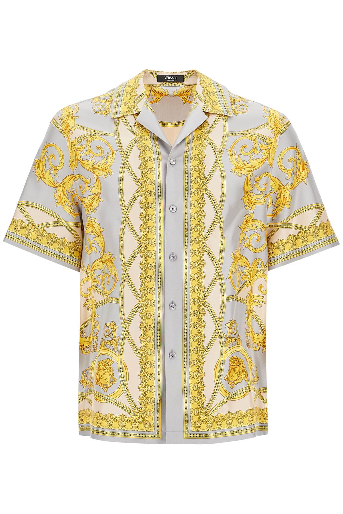 Versace 'printed silk bowling shirt from the gods' collection Shirts Versace