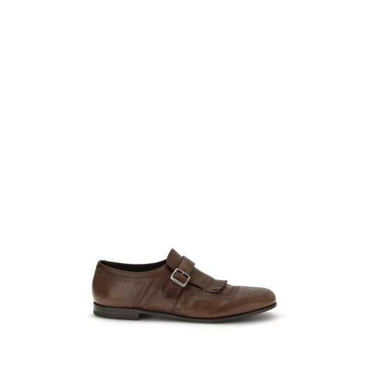 Church's Brown Calf Leather Bos Taurus Slip-On Loafers 1728,72470364320,Brown,Church's,EU 38 | US 5,EU 38.5 | US 5.5,EU39.5/US6.5,EU39/US6,EU40.5/US7.5,EU40/US7,EU41.5/US8.5,EU41/US8,EU43/US10,EU44/US11,Loafers - Shoes,Men,New with tags,Shoes,Slip-On Loaf