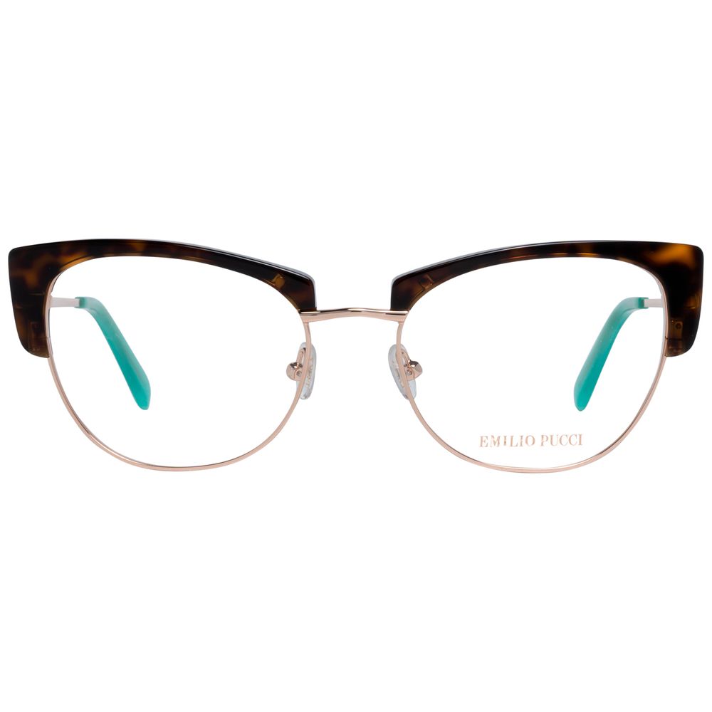 Emilio Pucci Gold Metal Glasses (Frames) 1728,67434610848,Accessories,Emilio Pucci,Glasses (Frames) - Glasses and Sunglasses - Accessories,Glasses and Sunglasses - Accessories,Gold,New with tags,Women