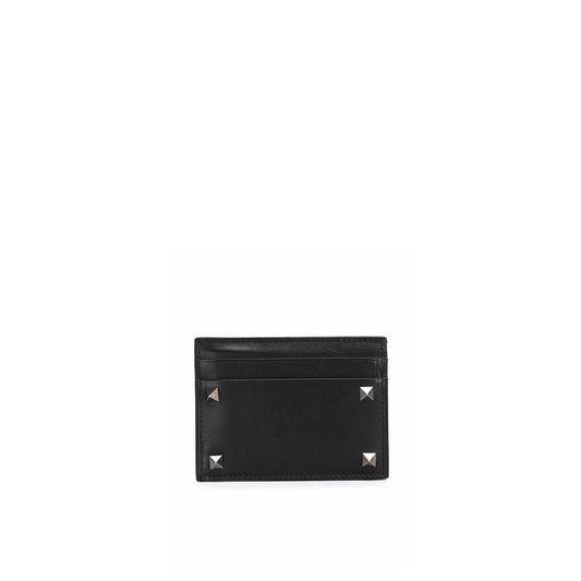 Valentino Garavani Black Calfskin Cardholder 1728,75611013280,Accessories,Black,Cardholders - Wallets - Accessories,Men,New with tags,Valentino Garavani,Wallets - Accessories