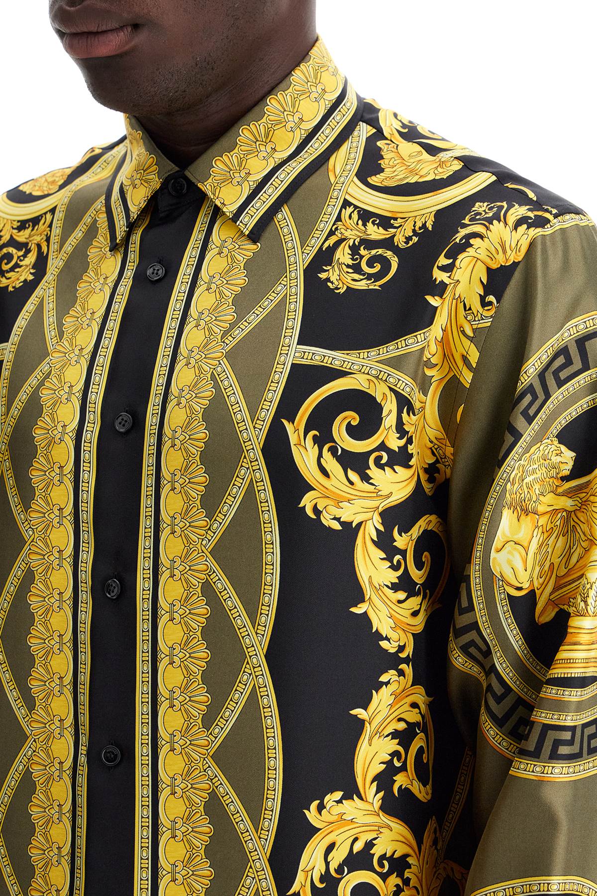 Versace barocco silk shirt Shirts Versace