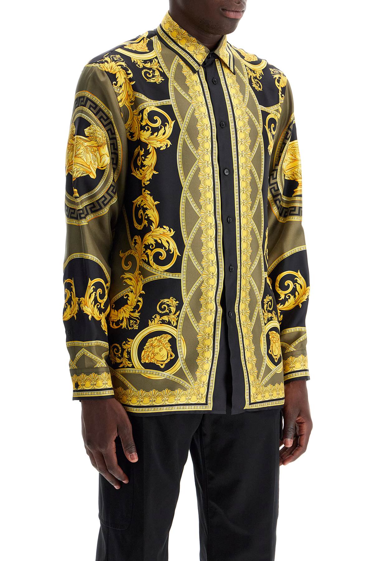 Versace barocco silk shirt Shirts Versace