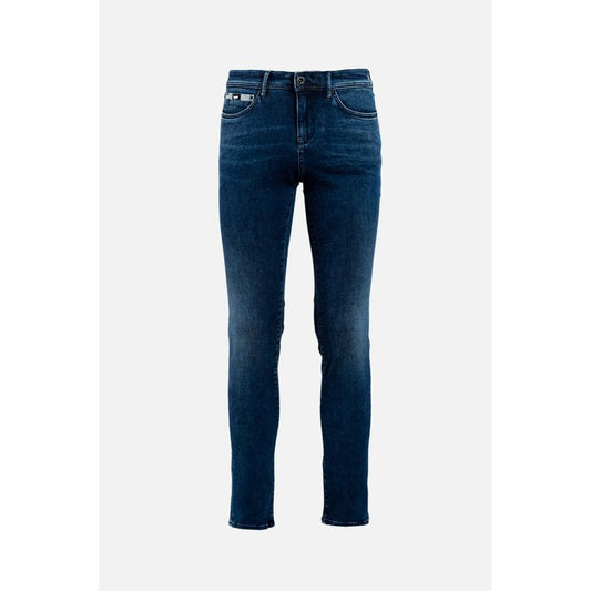 Gas Blue Cotton Jeans Denim