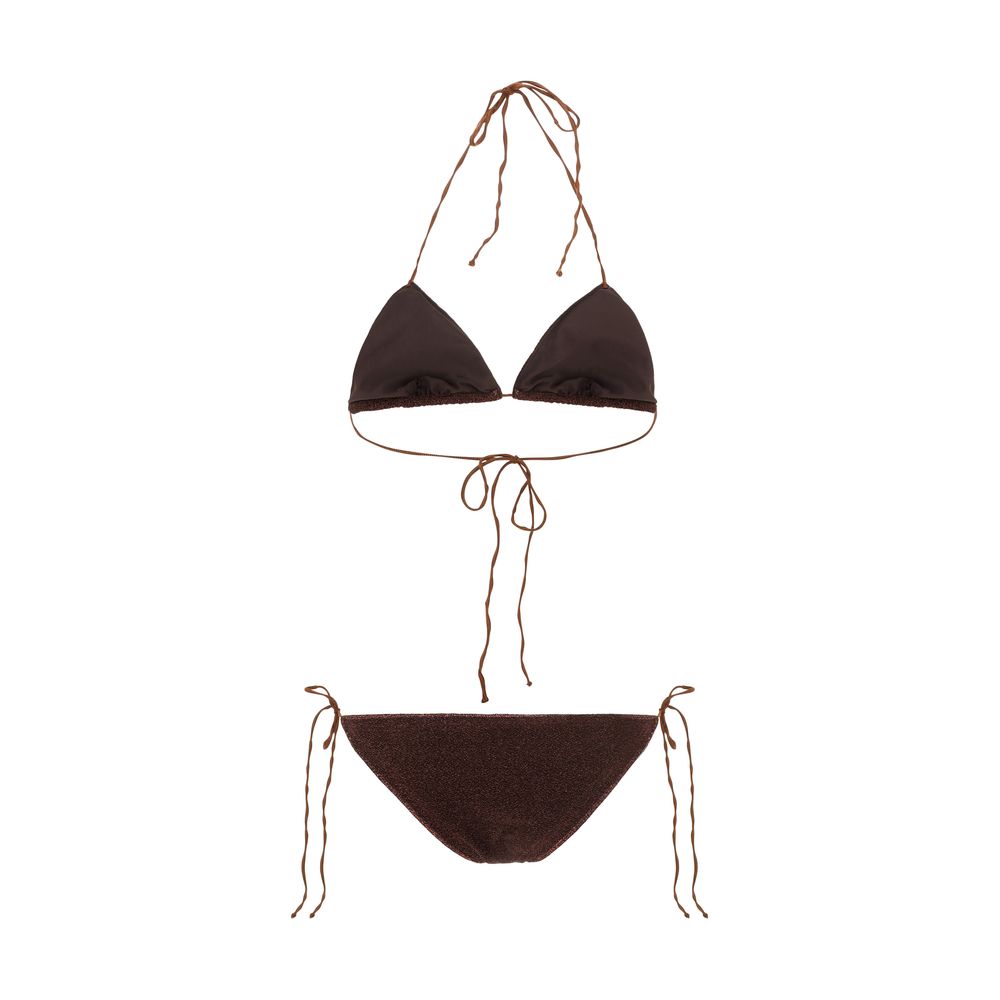Oséree Brown Elastane Bikini1728,72470364320,Bikinis - Swimwear - Clothing,Brown,Clothing,M,New with tags,Oséree,S,Swimwear - Clothing,Women
