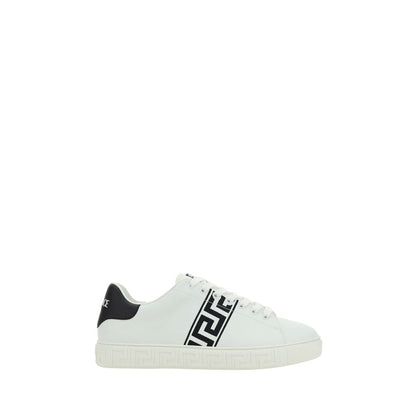 Versace White Rubber Low Top Sneakers 1728,72470364320,EU40/US7,EU41/US8,EU42/US9,EU43/US10,EU44/US11,EU45/US12,Low Tops - Sneakers - Shoes,Men,New with tags,Shoes,Sneakers - Shoes,Versace,White