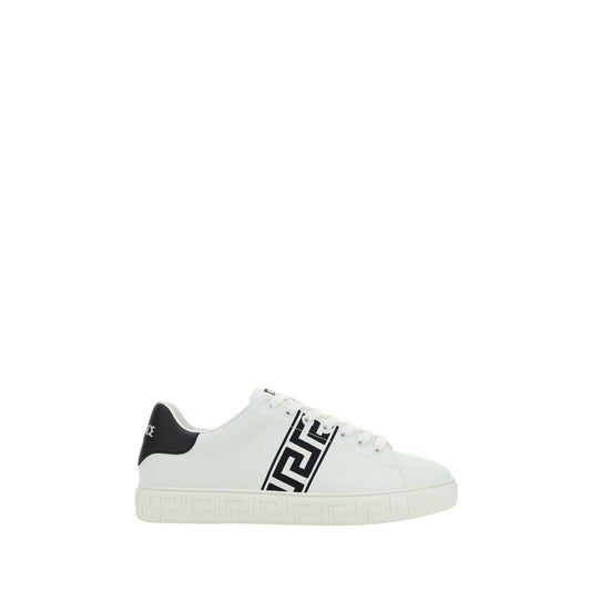 Versace White Rubber Low Top Sneakers 1728,72470364320,EU40/US7,EU41/US8,EU42/US9,EU43/US10,EU44/US11,EU45/US12,Low Tops - Sneakers - Shoes,Men,New with tags,Shoes,Sneakers - Shoes,Versace,White