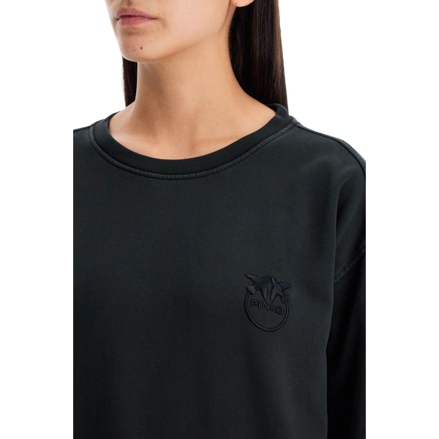 Pinko "embroidered logo crewneck Topwear Pinko