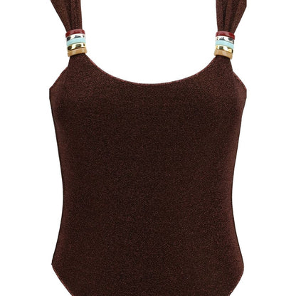 Oséree Brown Polyamide One-Piece Swimsuit1728,72470364320,Brown,Clothing,M,New with tags,One-Piece Swimsuits - Swimwear - Clothing,Oséree,S,Swimwear - Clothing,Women
