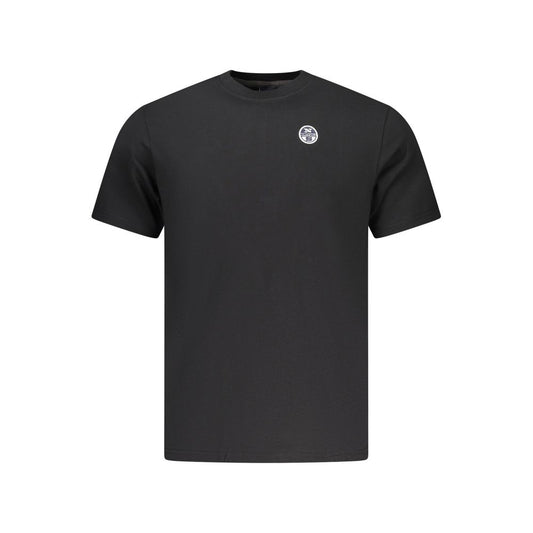 North Sails Nero Cotton Men T-Shirt