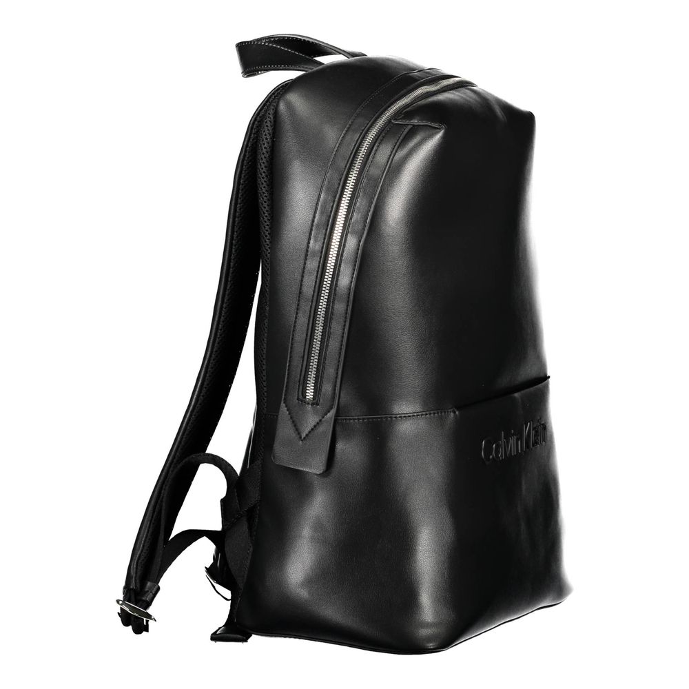 Calvin Klein Black Polyester Men's Backpack