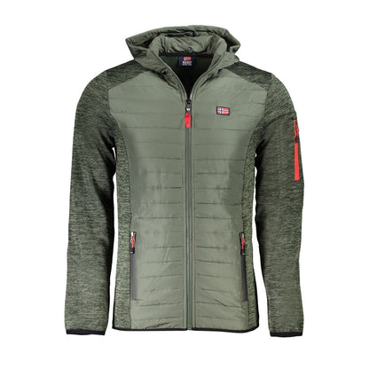 Norway 1963 Verde Polyester Men's Jacket