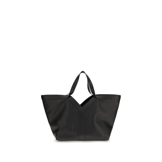 Saint Laurent Black Calf Leather Bos Taurus Shoulder Bag