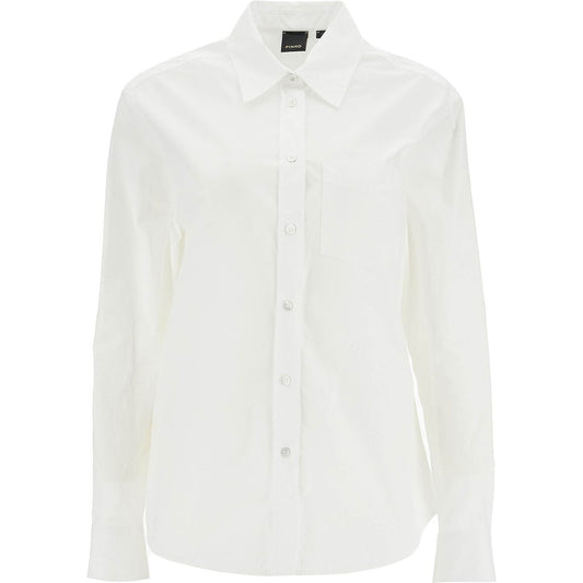 Pinko classic poplin shirt for men Topwear Pinko