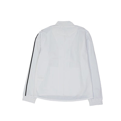 Autry White Elastane Shell Jacket 1728,75611013280,Autry,Clothing,Jackets & Coats - Clothing,L,M,New with tags,S,Shell Jackets - Jackets & Coats - Clothing,Sportswear - Clothing,Sweatshirt - Sportswear - Clothing,White,Women,XS