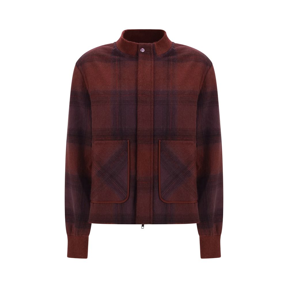 God's True Cashmere Purple Cashmere Coat