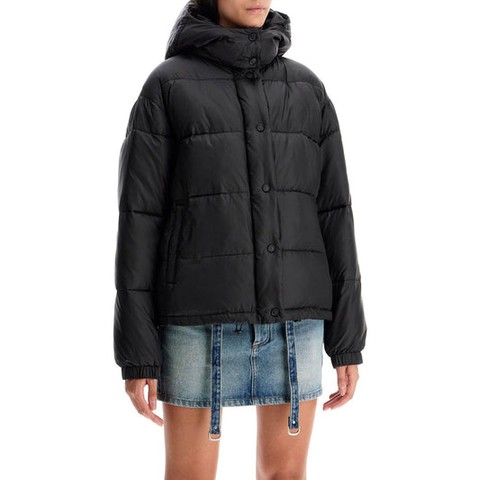 Pinko "down jacket with logo patch Jackets Pinko