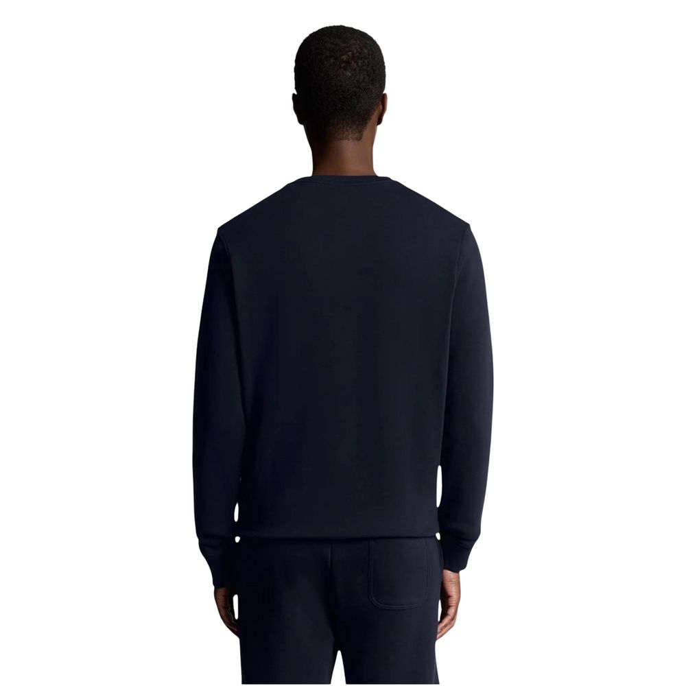 Lyle & Scott Blue Cotton Sweatshirt 1728,71956299936,Blue,Clothing,IT52 | XL,Lyle & Scott,Men,New with tags,Sportswear - Clothing,Sweatshirt - Sportswear - Clothing