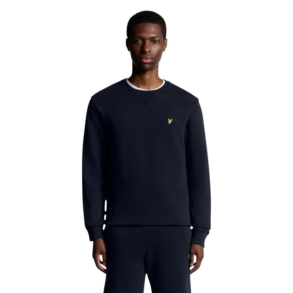 Lyle & Scott Blue Cotton Sweatshirt 1728,71956299936,Blue,Clothing,IT52 | XL,Lyle & Scott,Men,New with tags,Sportswear - Clothing,Sweatshirt - Sportswear - Clothing