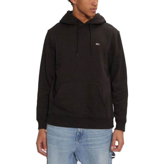 Tommy Hilfiger Jeans Black Cotton Hoodie 1728,3XL,71956299936,Black,Clothing,Hoodies - Sweaters - Clothing,IT42 | XS,Men,New with tags,Sweaters - Clothing,Tommy Hilfiger Jeans