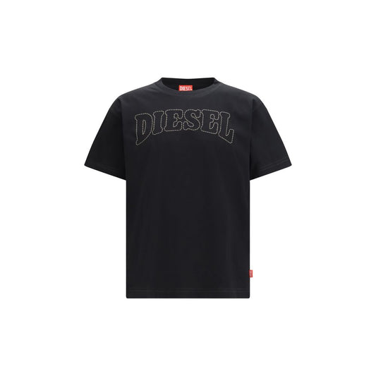 Diesel Black Cotton T-Shirt 1728,72470364320,Black,Clothing,Diesel,M,Men,New with tags,T-Shirts - Clothing,T-Shirts - T-Shirts - Clothing