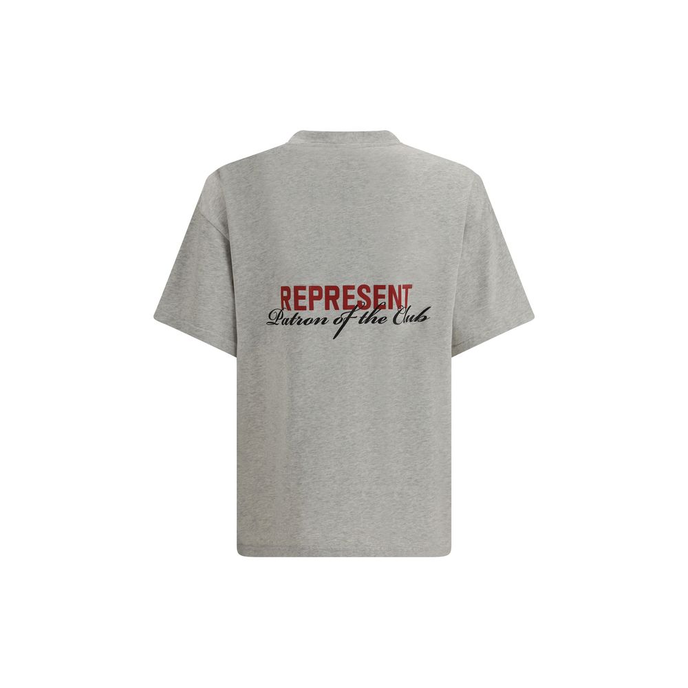 Represent Gray Cotton T-Shirt 1728,72470364320,Clothing,Gray,L,M,Men,New with tags,Represent,S,T-Shirts - Clothing,T-Shirts - T-Shirts - Clothing,XS