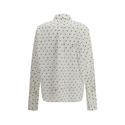 GCDS White Cotton Shirt