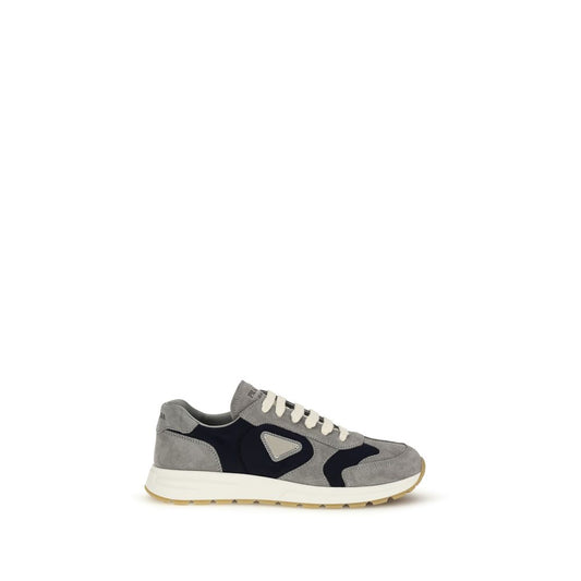 Prada Blue Calf Leather Bos Taurus Athletic Sneakers 1728,72470364320,Athletic - Sneakers - Shoes,Blue,EU39.5/US6.5,EU39/US6,EU40.5/US7.5,EU40/US7,EU41.5/US8.5,EU41/US8,EU42/US9,EU43/US10,EU44/US11,EU45/US12,Men,New with tags,Prada,Shoes,Sneakers - Shoes