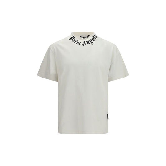 Palm Angels White Cotton T-Shirt 1728,72470364320,Clothing,L,M,Men,New with tags,Palm Angels,S,T-Shirts - Clothing,T-Shirts - T-Shirts - Clothing,White,XL