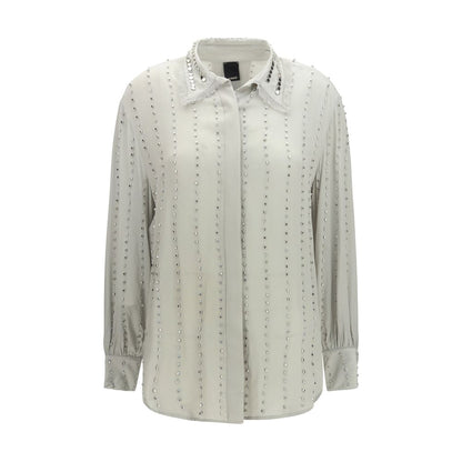 PINKO Gray Viscose Shirt