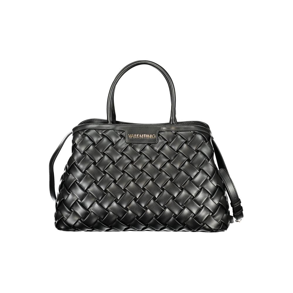 Mario Valentino Black Polyurethane Women's Bag