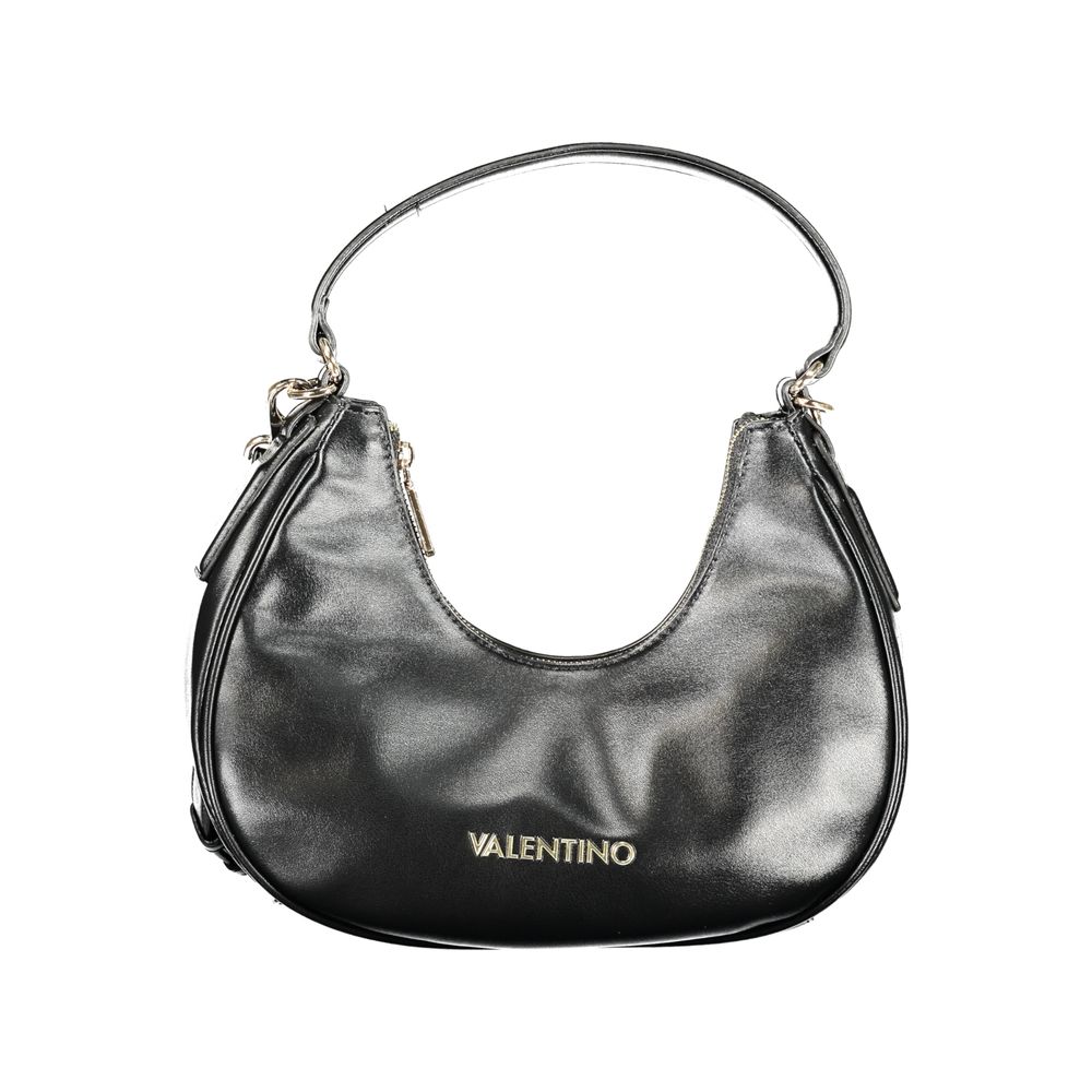 Mario Valentino Black Polyurethane Women's Bag