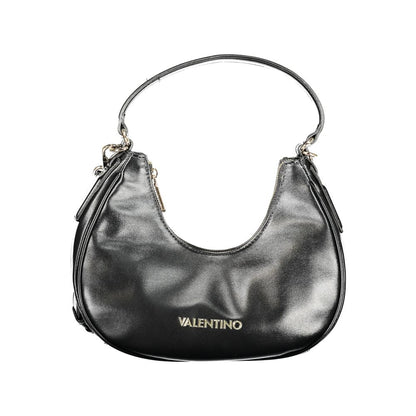 Mario Valentino Black Polyurethane Women's Bag