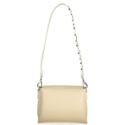 Mario Valentino Beige Polyurethane Women's Bag