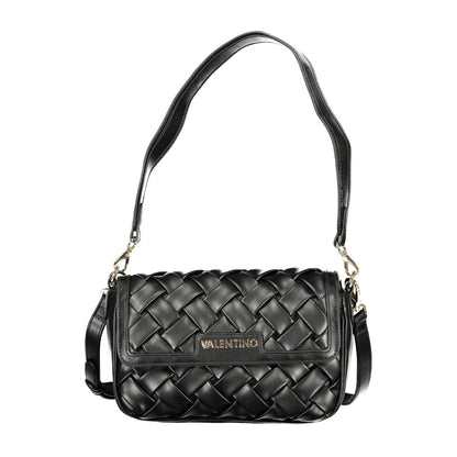 Mario Valentino Black Polyurethane Women's Bag