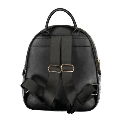 Mario Valentino Black Polyethylene Backpack