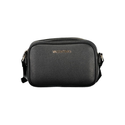 Mario Valentino Black Polyurethane Women's Bag