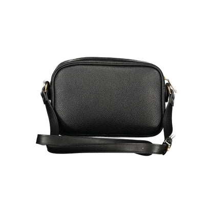 Mario Valentino Black Polyurethane Women's Bag