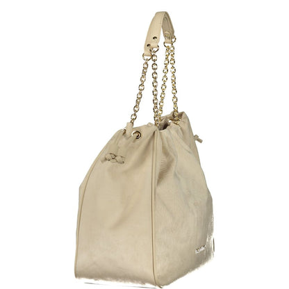 Valentino Beige Polyethylene Handbag