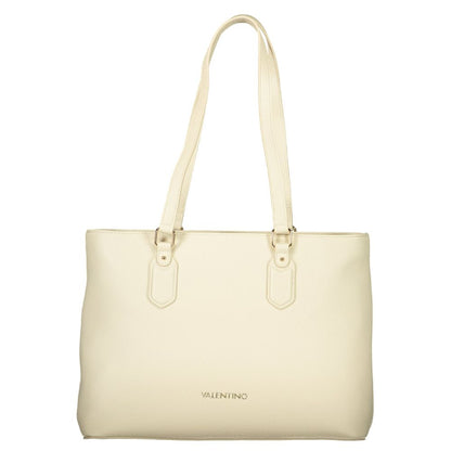 Valentino Beige Polyethylene Handbag