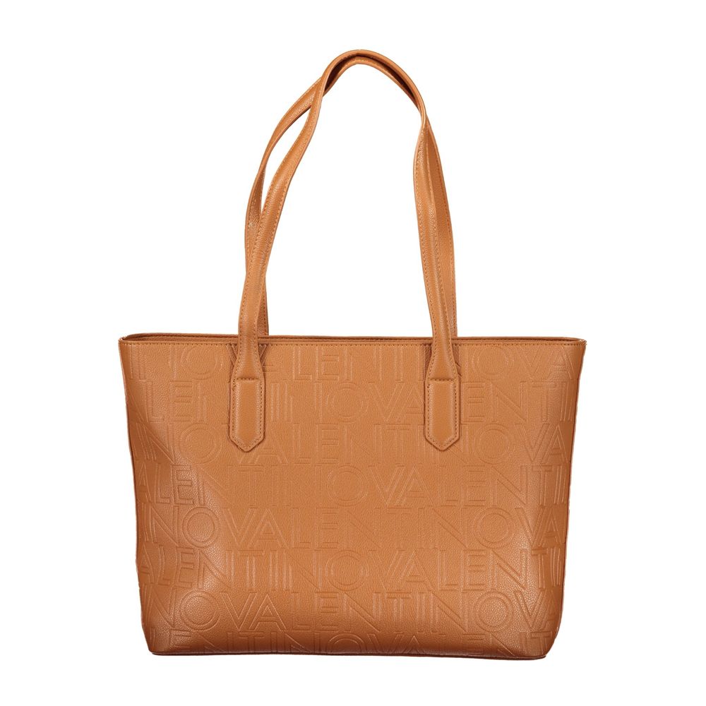 Mario Valentino Brown Polyurethane Women's Bag