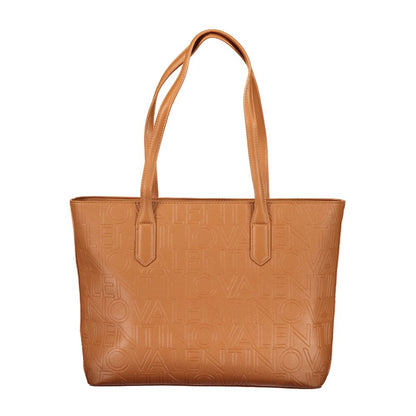 Mario Valentino Brown Polyurethane Women's Bag