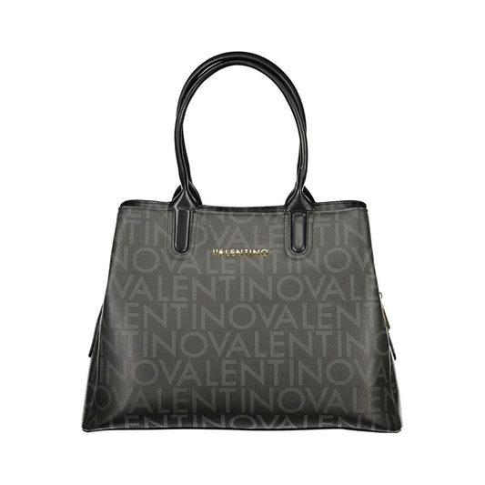 Mario Valentino Black Polyurethane Women's Bag