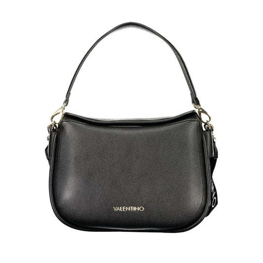 Mario Valentino Black Polyurethane Women's Bag
