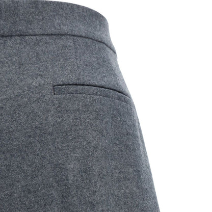 Jil Sander Gray Wool Dress Pants