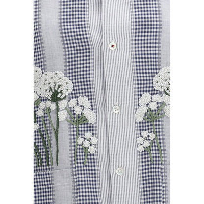 Baziszt Multicolor Cotton Pattern Shirt