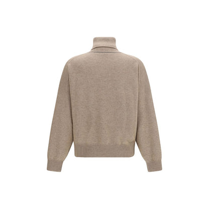 Brunello Cucinelli Brown Cashmere Turtleneck