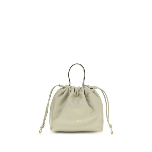 Chloé Gray Lamb Ovis Aries Shoulder Bag